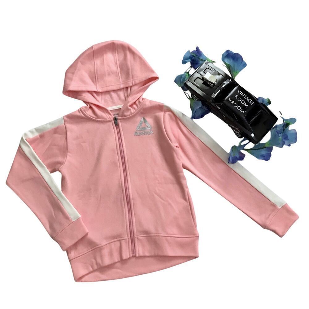Reebok NWT Full Zip Performance Hoodie Girls M (8-10)